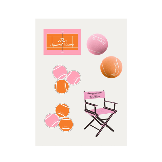 Sticker Sheet - Padel Event